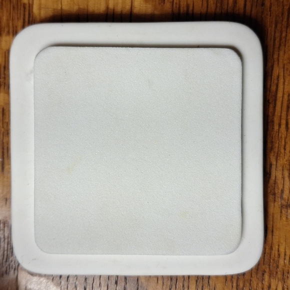 Partylite 2 Pc Green Candle W/ Lid & Plate Floral Sweet Pea Flower Square 4"x4" - Picture 7 of 7